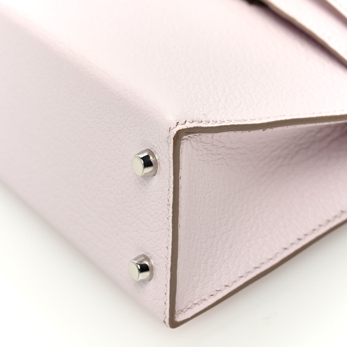 Chevre Mysore Mini Kelly Sellier 20 Mauve Pale