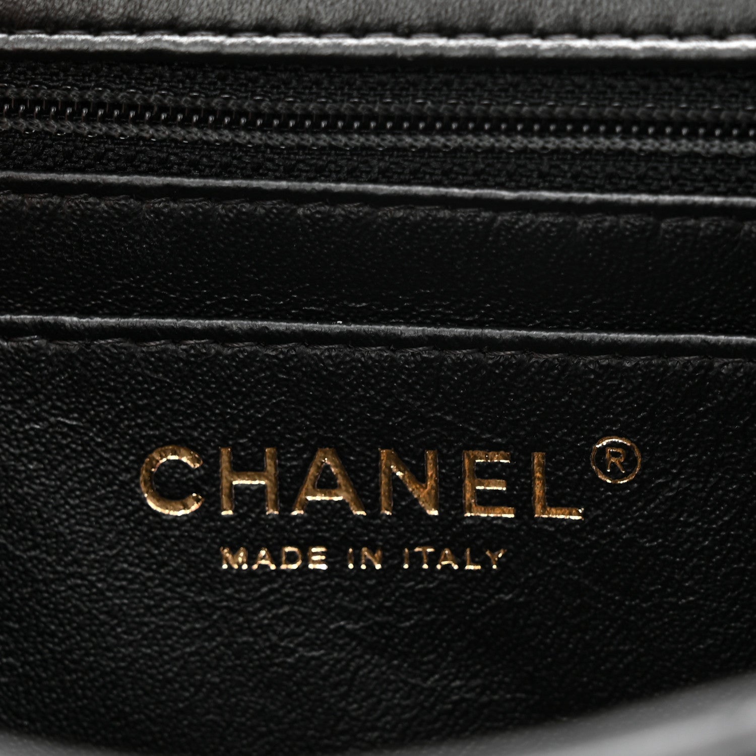 Chanel Lambskin Quilted Mini Rectangular Flap Black 6 of 11