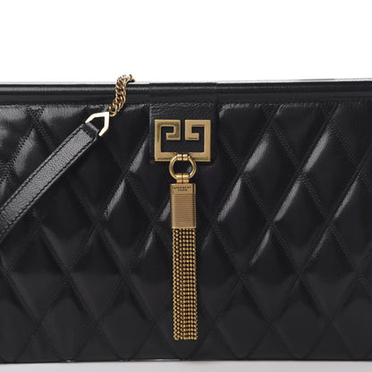 Givenchy Goatskin Quilted Medium Gem Bag Black 7 of 9