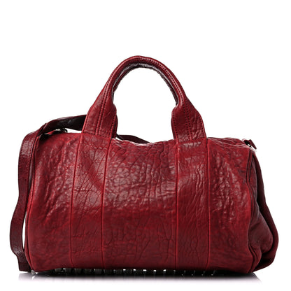 Alexander Wang Pebbled Lambskin Rocco Spice Silver Hardware 1 of 12