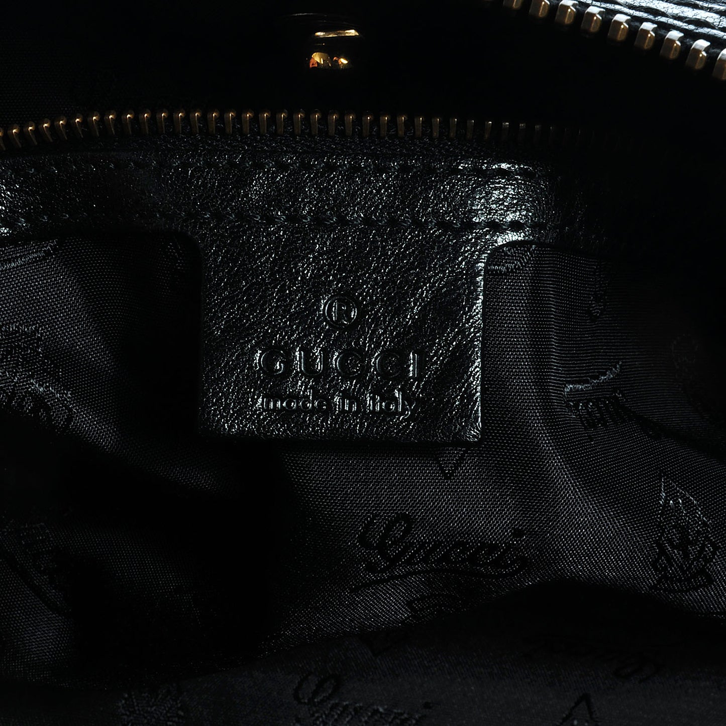Leather Babouska Studded Large Boston Black