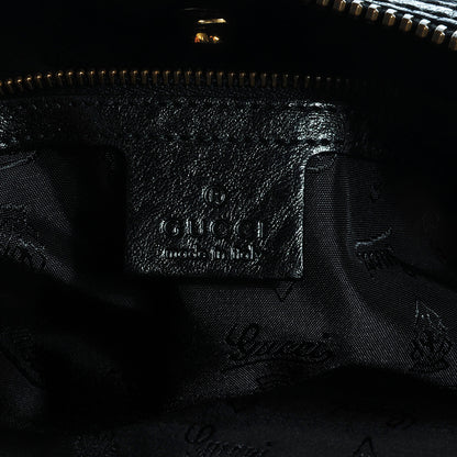Gucci Leather Babouska Studded Large Boston Black 7 of 8