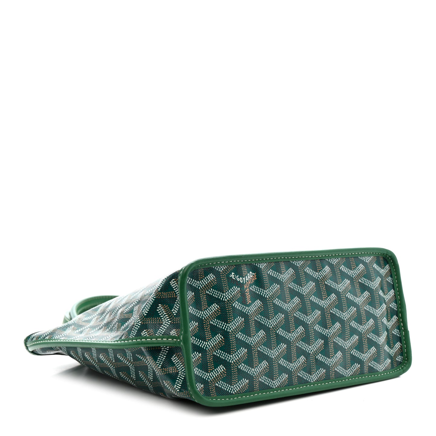Goyardine Reversible Mini Anjou Green Green