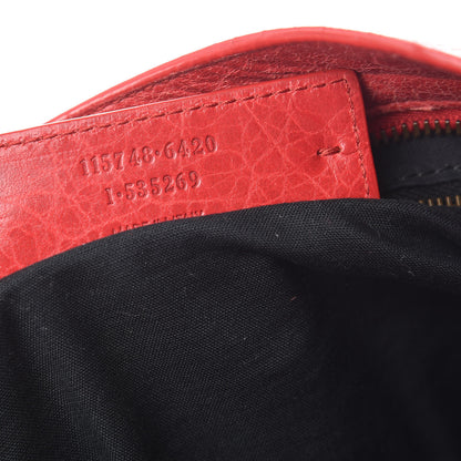 Balenciaga Agneau Classic Hardware City Rouge Cardinal 8 of 15