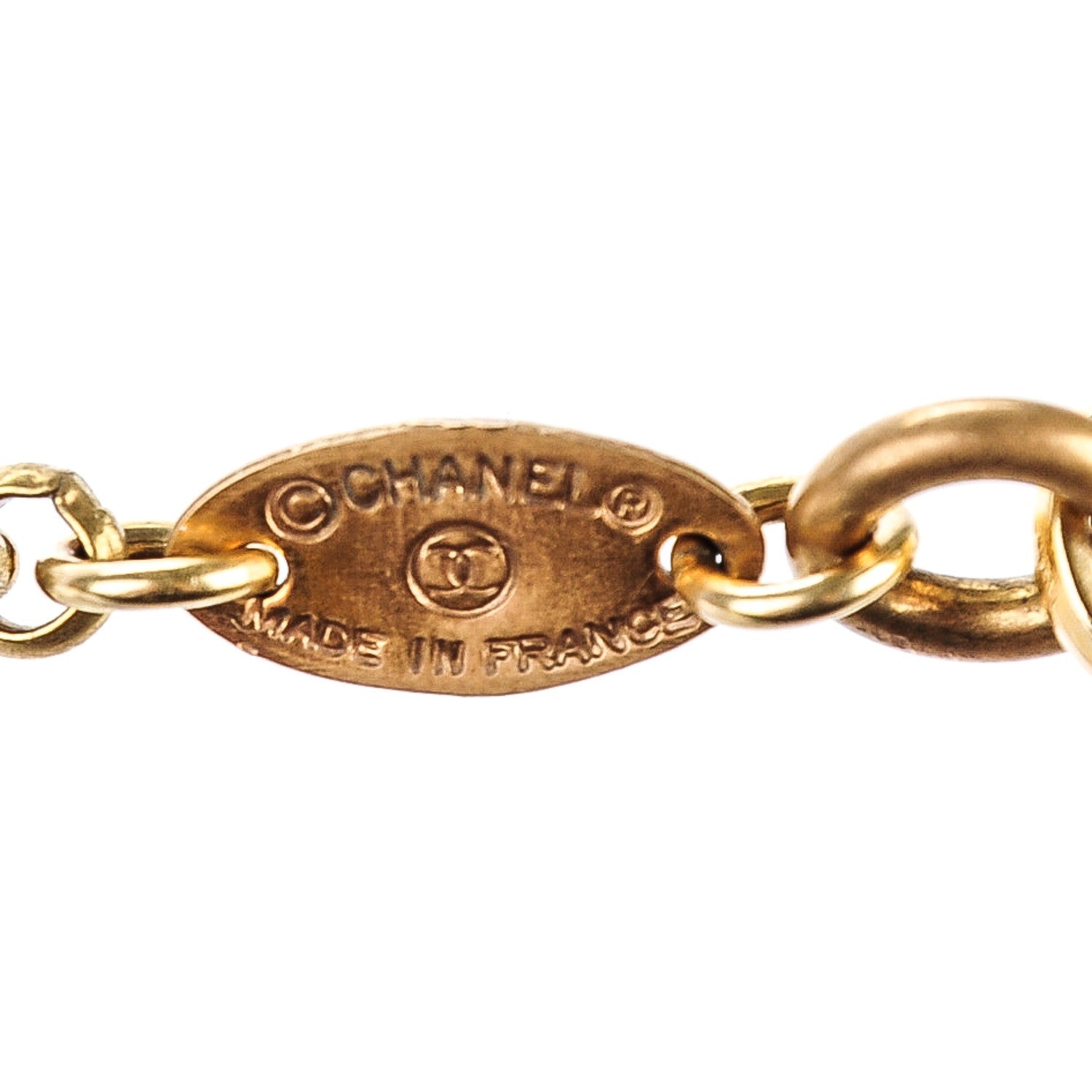 Chanel Irregular Pearl Long Necklace Gold 4 of 4
