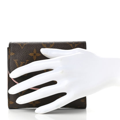 Louis Vuitton Monogram Ariane Compact Wallet Rose Ballerine 2 of 8