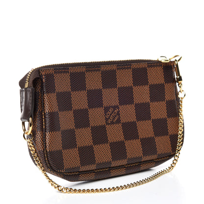 Louis Vuitton Damier Ebene Mini Pochette Accessories 3 of 10