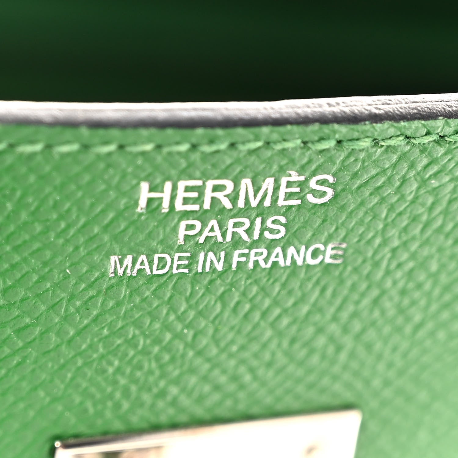 Hermes Epsom Birkin 35 Vert Bengale 6 of 13