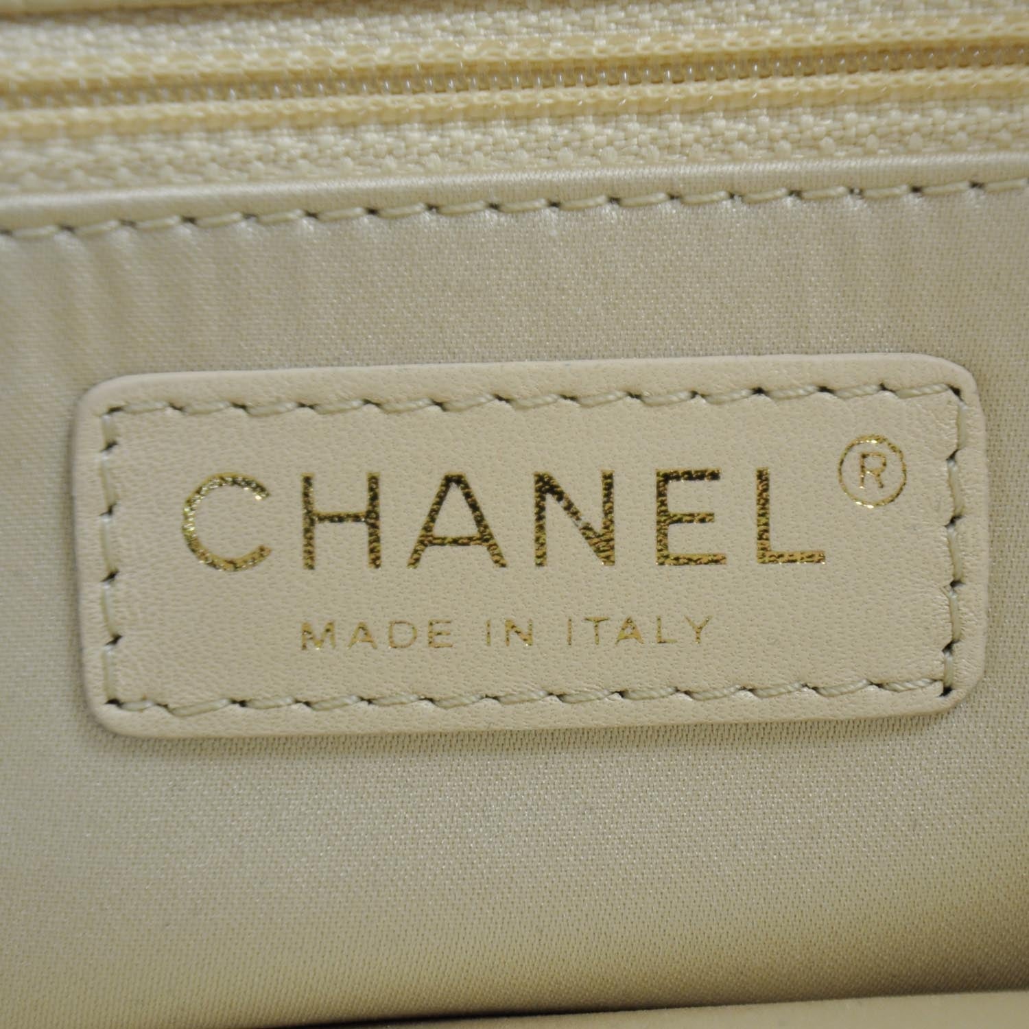 Chanel Caviar Grand Shopping Tote GST Beige Clair 8 of 8