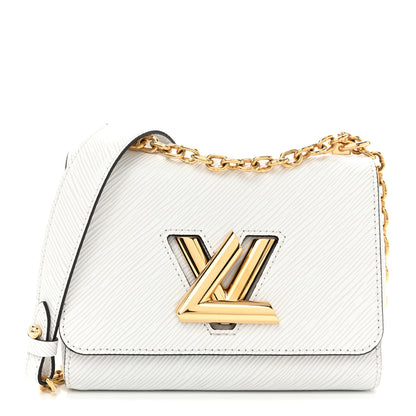 Louis Vuitton Epi Twist Shoulder Bag PM White 1 of 10