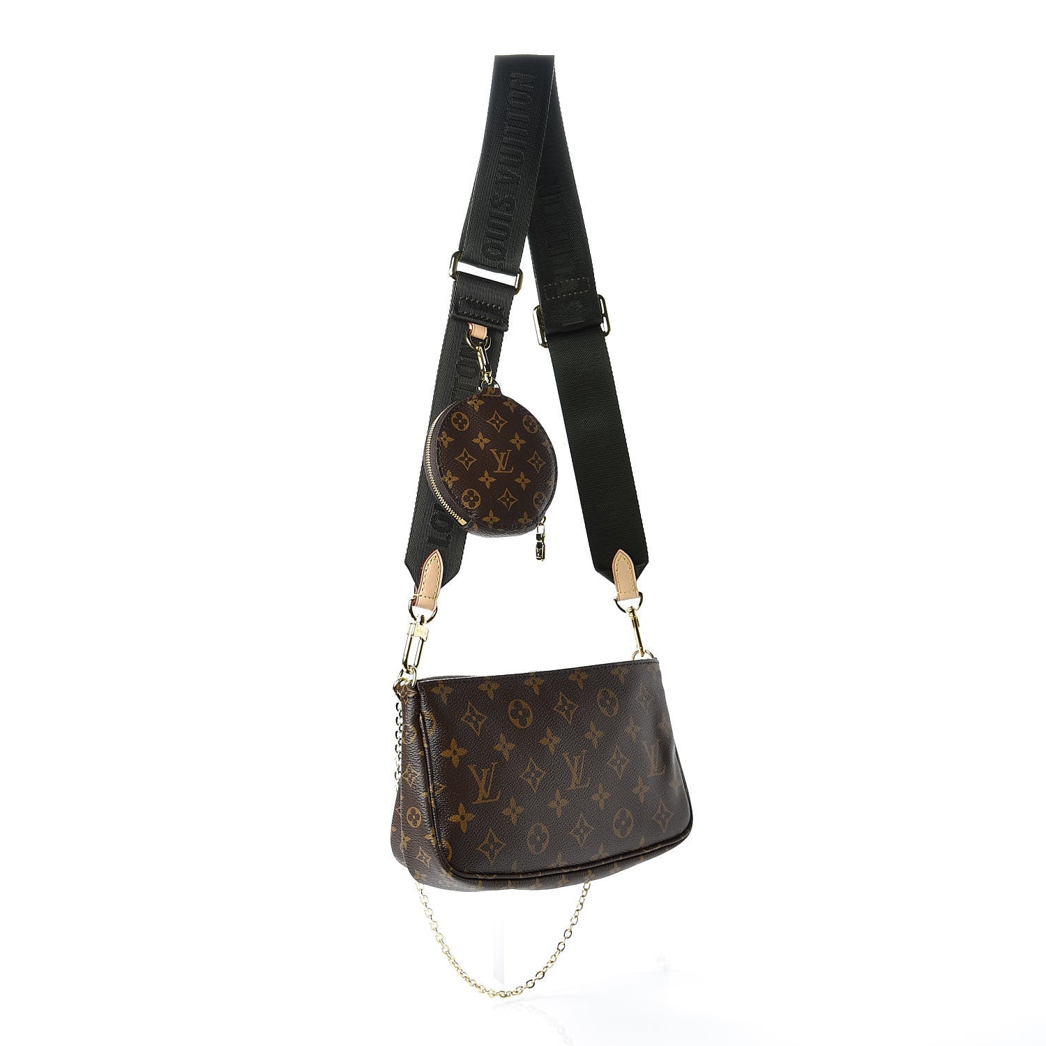 Louis Vuitton Monogram Multi Pochette Accessories Kaki 3 of 15
