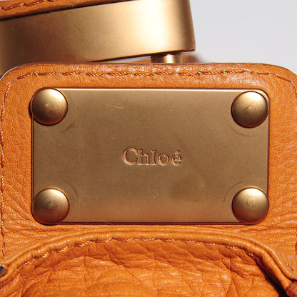 Chloe Leather Medium Paddington Satchel Tan 6 of 6