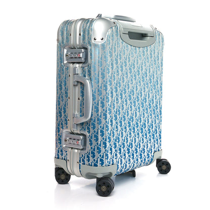 Christian Dior X RIMOWA Aluminum Gradient Cabin Luggage Blue Multi 2 of 8