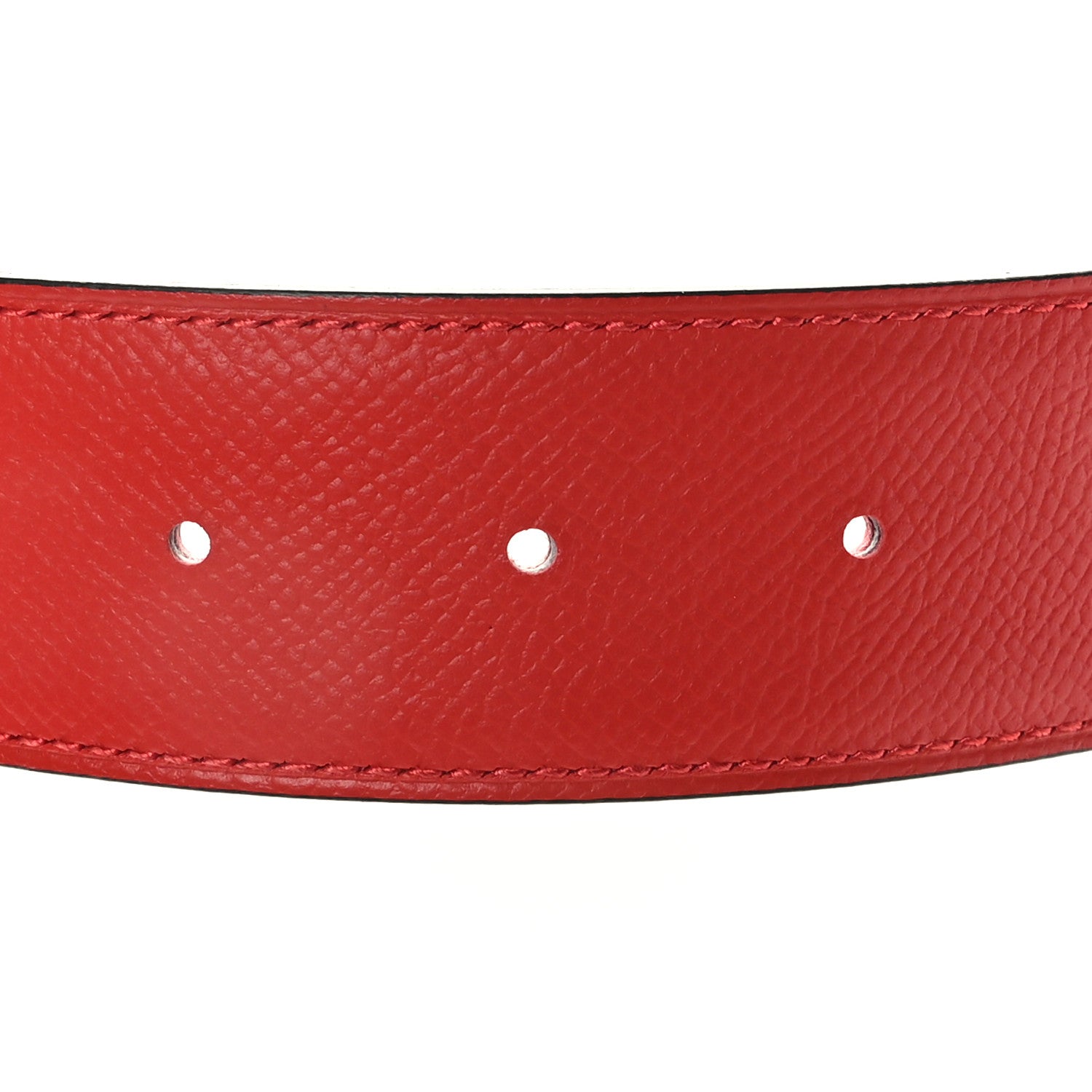 Hermes Epsom 42mm Constance H Belt 95 38 Rouge Casaque Rose Confetti 3 of 6