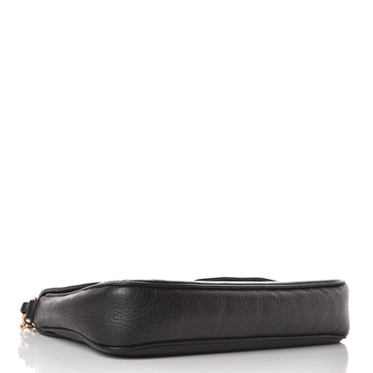 Gucci Pebbled Calfskin Medium Soho Flap Crossbody Black 4 of 11