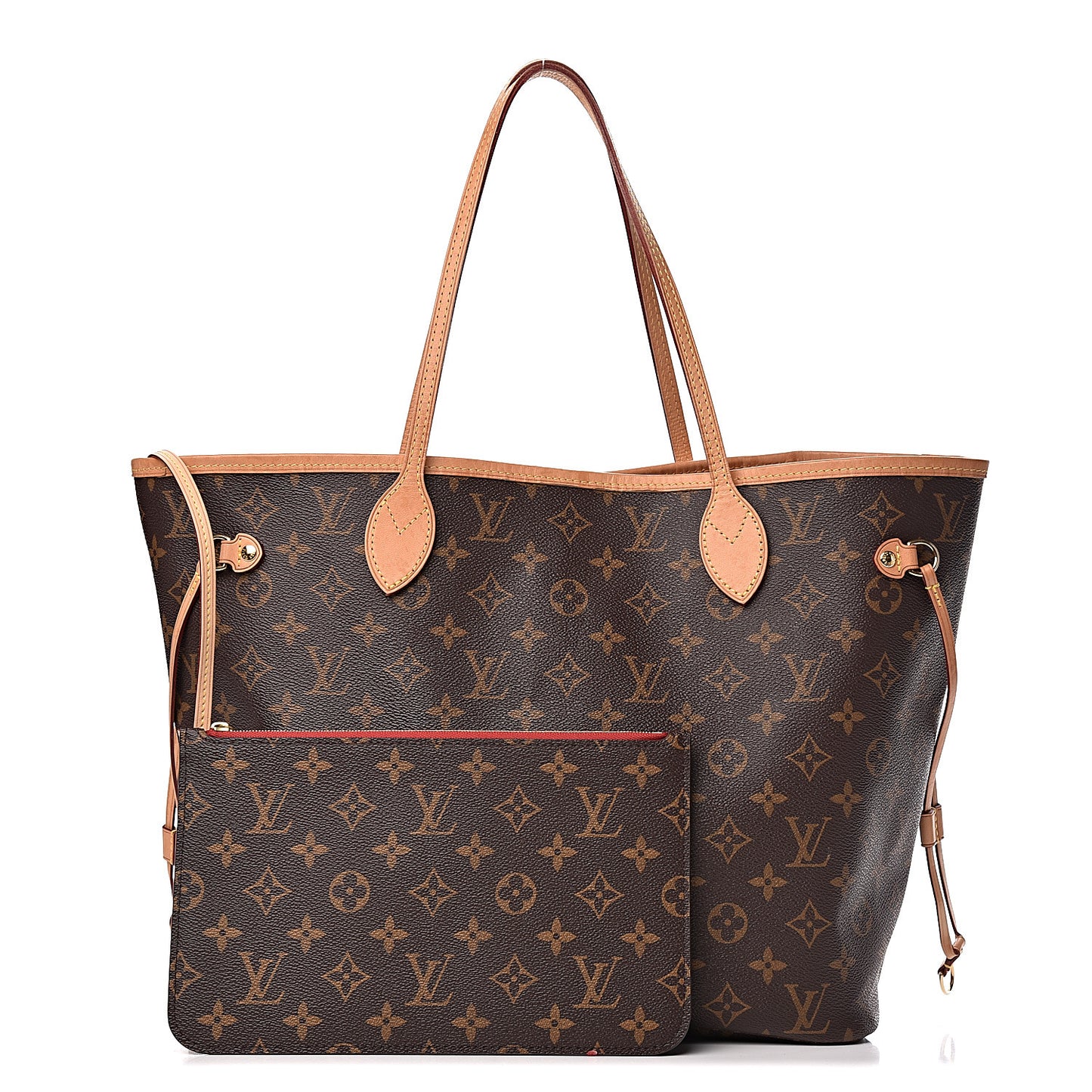 Monogram Neo Neverfull MM Cherry