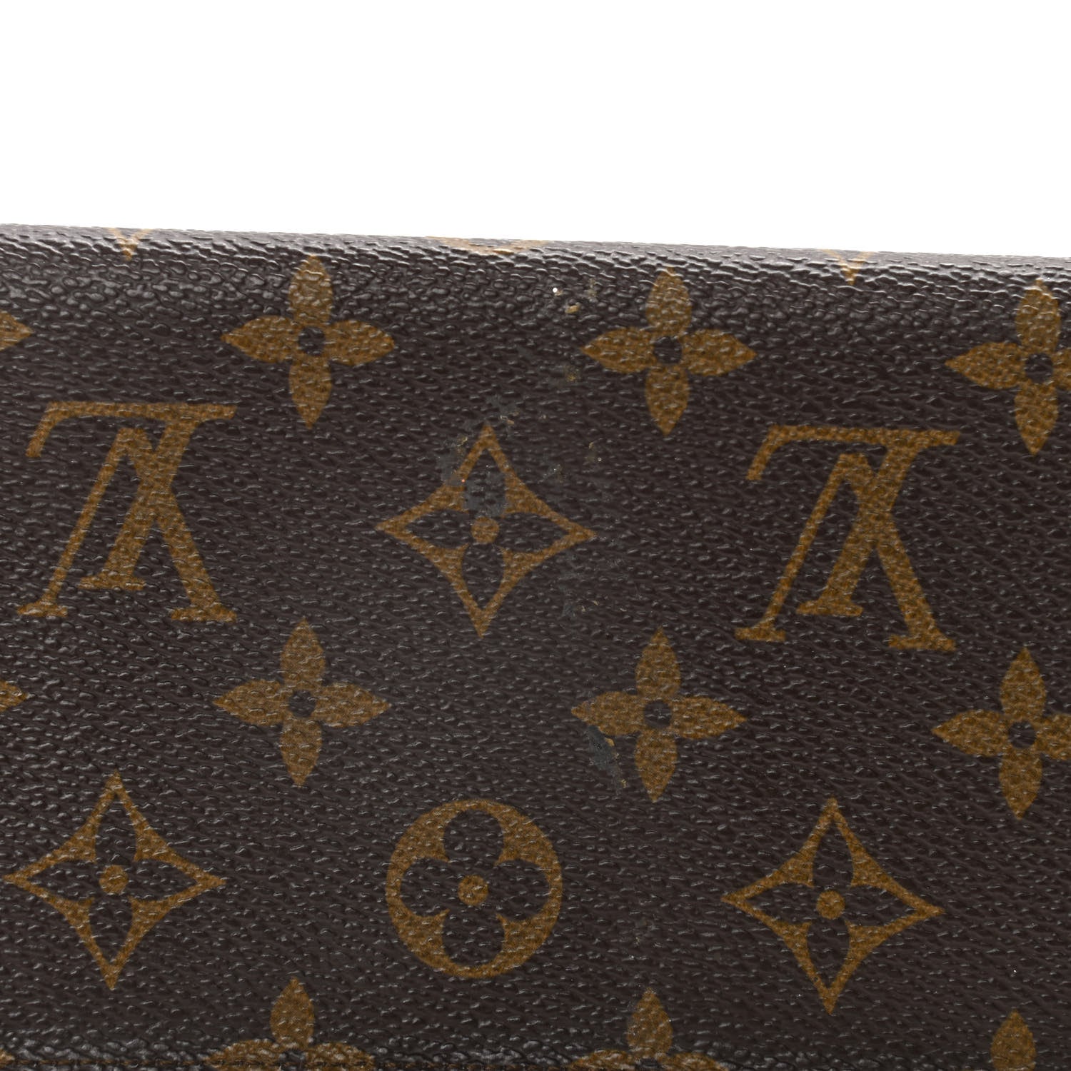 Louis Vuitton Monogram Simple Checkbook Holder Wallet Cover 16 of 17