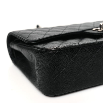 Chanel Caviar Quilted Medium Double Flap Black 9 of 10