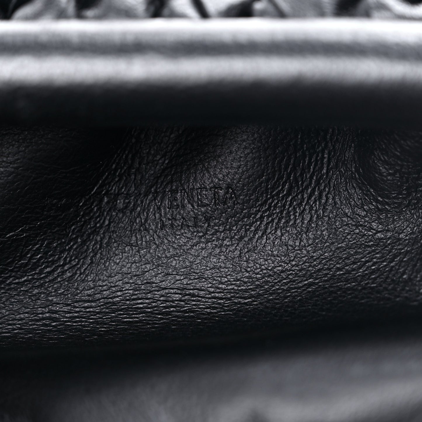 Nappa Intrecciato The Mini Pouch Black