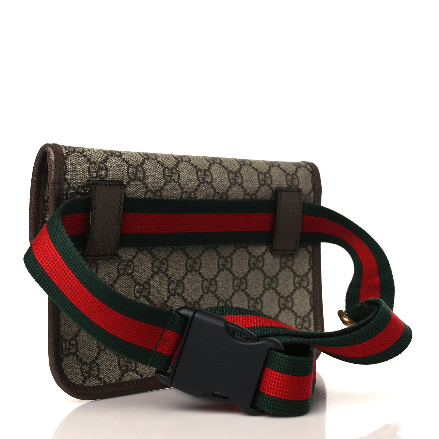 Gucci GG Supreme Monogram Neo Vintage Web Belt Bag Brown 3 of 10
