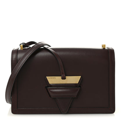 Loewe Calfskin Medium Barcelona Shoulder Bag Dark Red 1 of 15