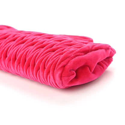 Miu Miu Velluto Matelasse Clutch Fuxia 7 of 10
