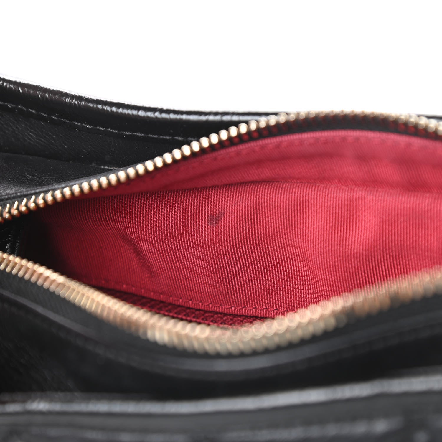 Chanel Aged Calfskin Quilted Small Gabrielle Hobo Black 15 of 15