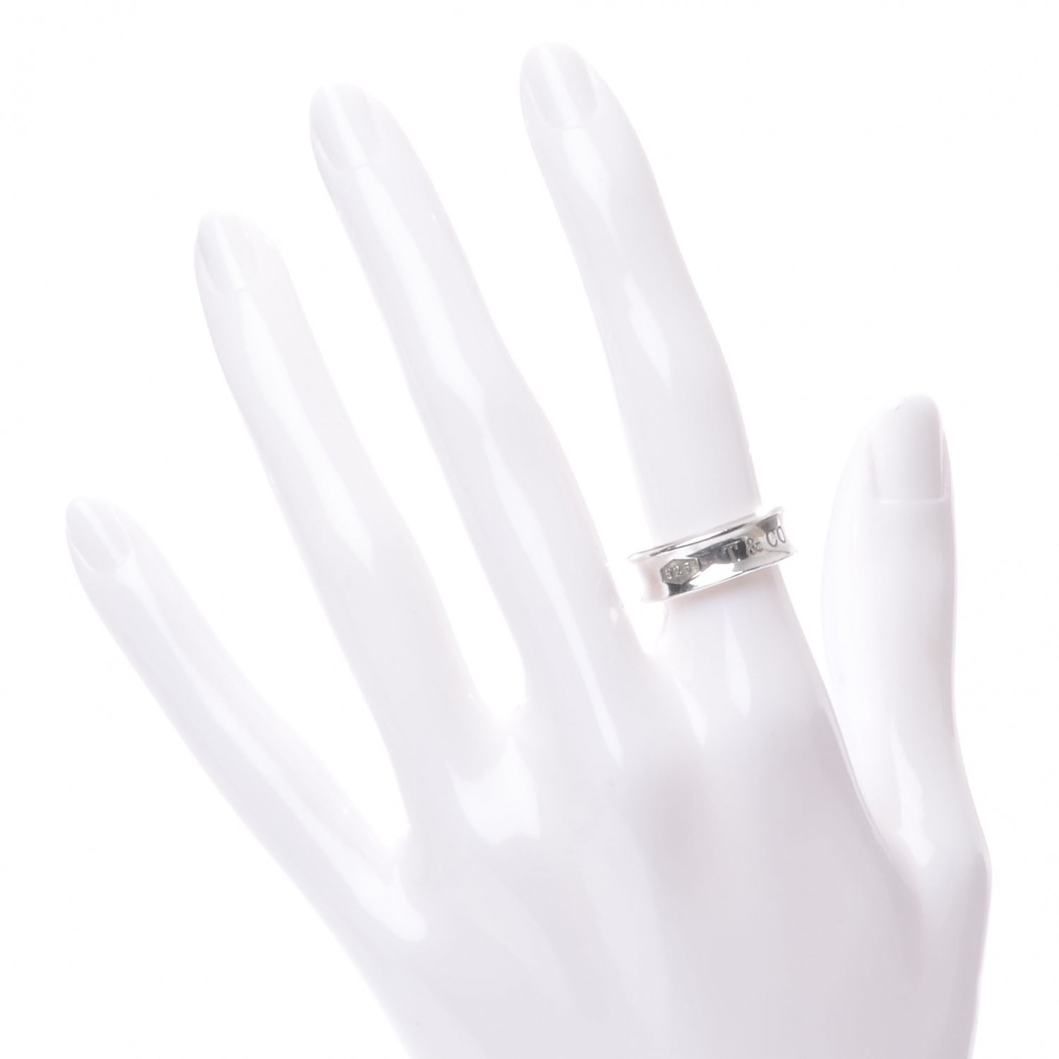 Tiffany Sterling Silver 1837 Ring 6 2 of 6
