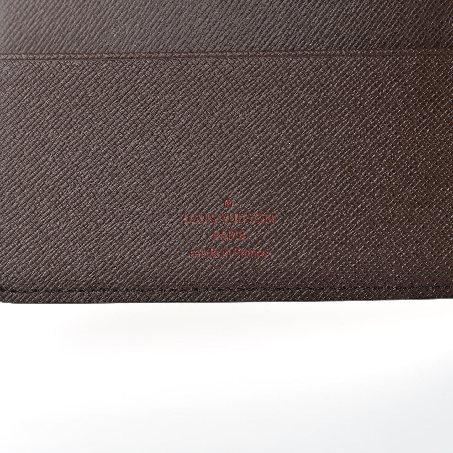 Damier Ebene Medium Ring Agenda Cover