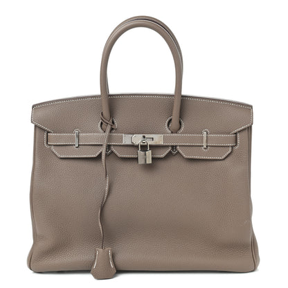 Hermes Togo Birkin 35 Etoupe 1 of 11