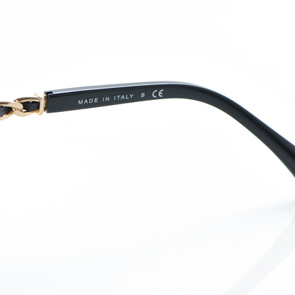 Chanel Lambskin Square Chain Sunglasses 5210-Q Black 6 of 7