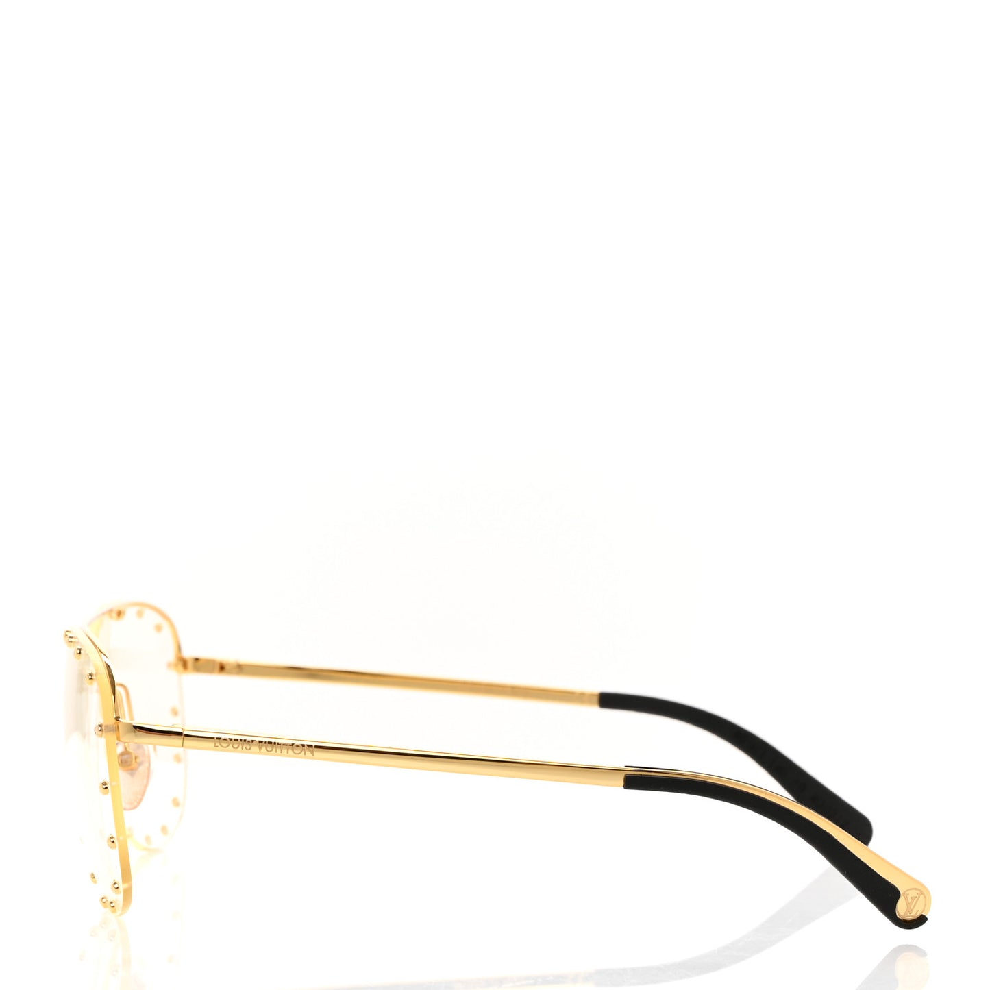 Metal The Party Aviator Anti Blue Light Sunglasses Z0997W Gold