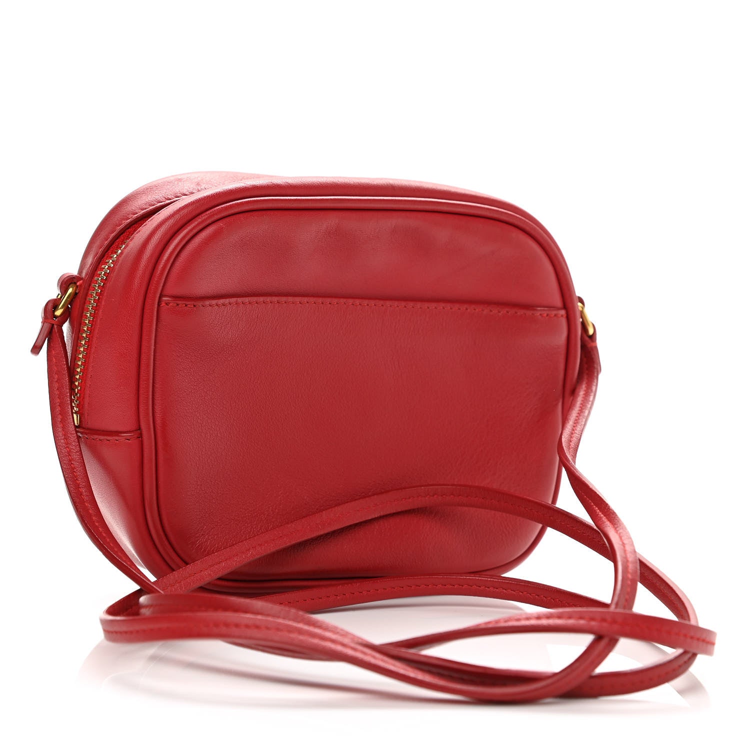 Saint Laurent Nappa Monogram Blogger Bag New Red 3 of 11