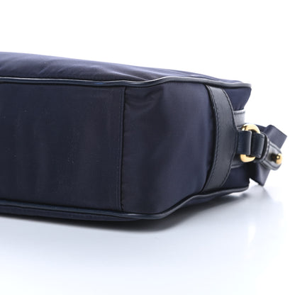 Prada Tessuto Nylon Soft Calf Camera Bag Baltico 11 of 11