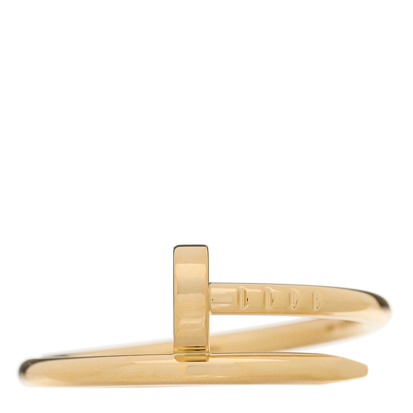 18K Yellow Gold Small Juste Un Clou Ring 53 6.5