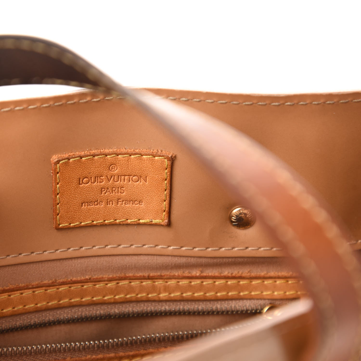 Louis Vuitton Vernis Reade PM Noisette 8 of 12