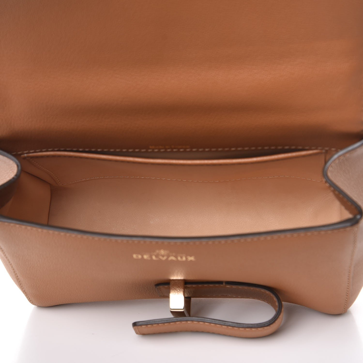Delvaux Grained Calfskin Simplissime City PM Vegetal 5 of 7