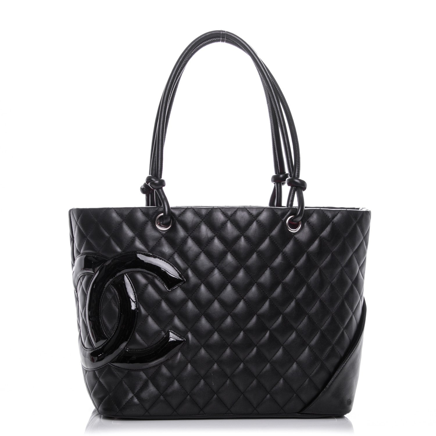 Chanel Calfskin Quilted Large Cambon Tote Black 1 of 7