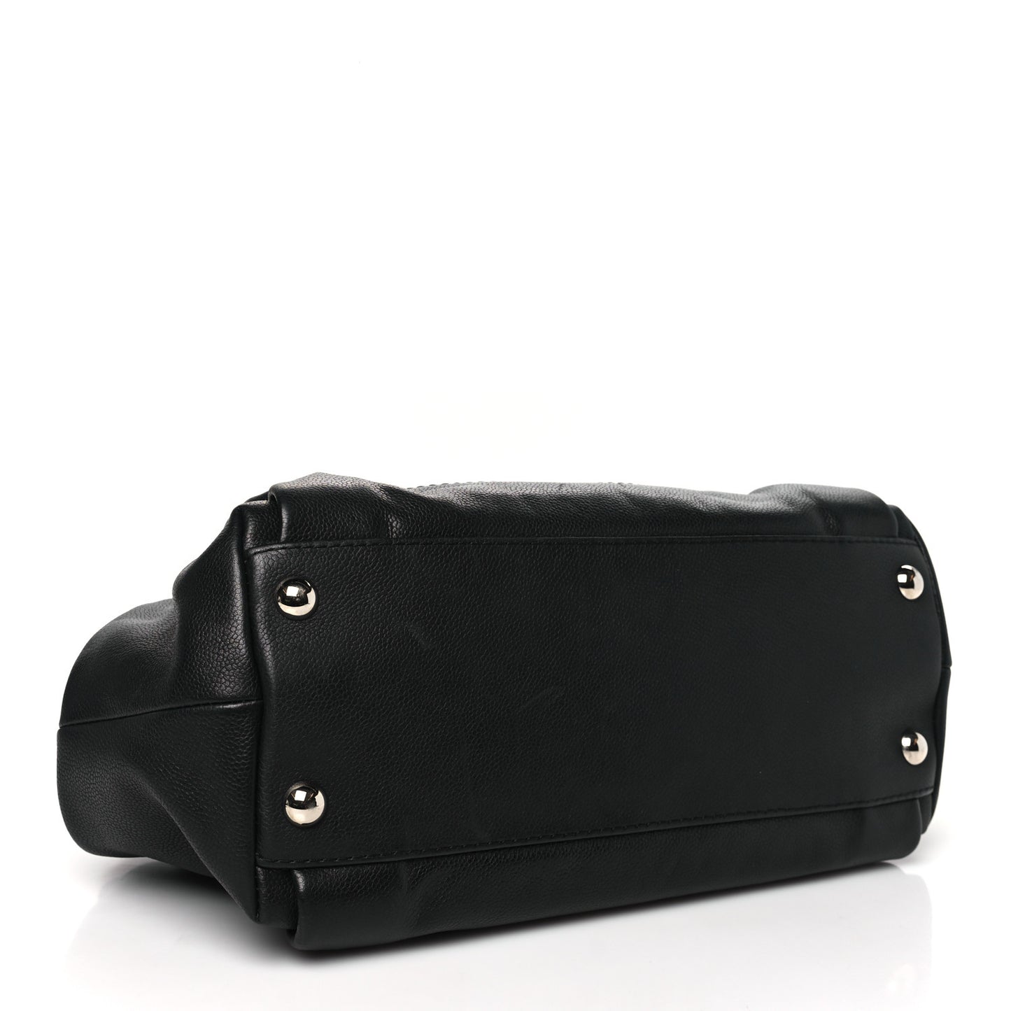 Caviar Large CC Tuck Tote Black