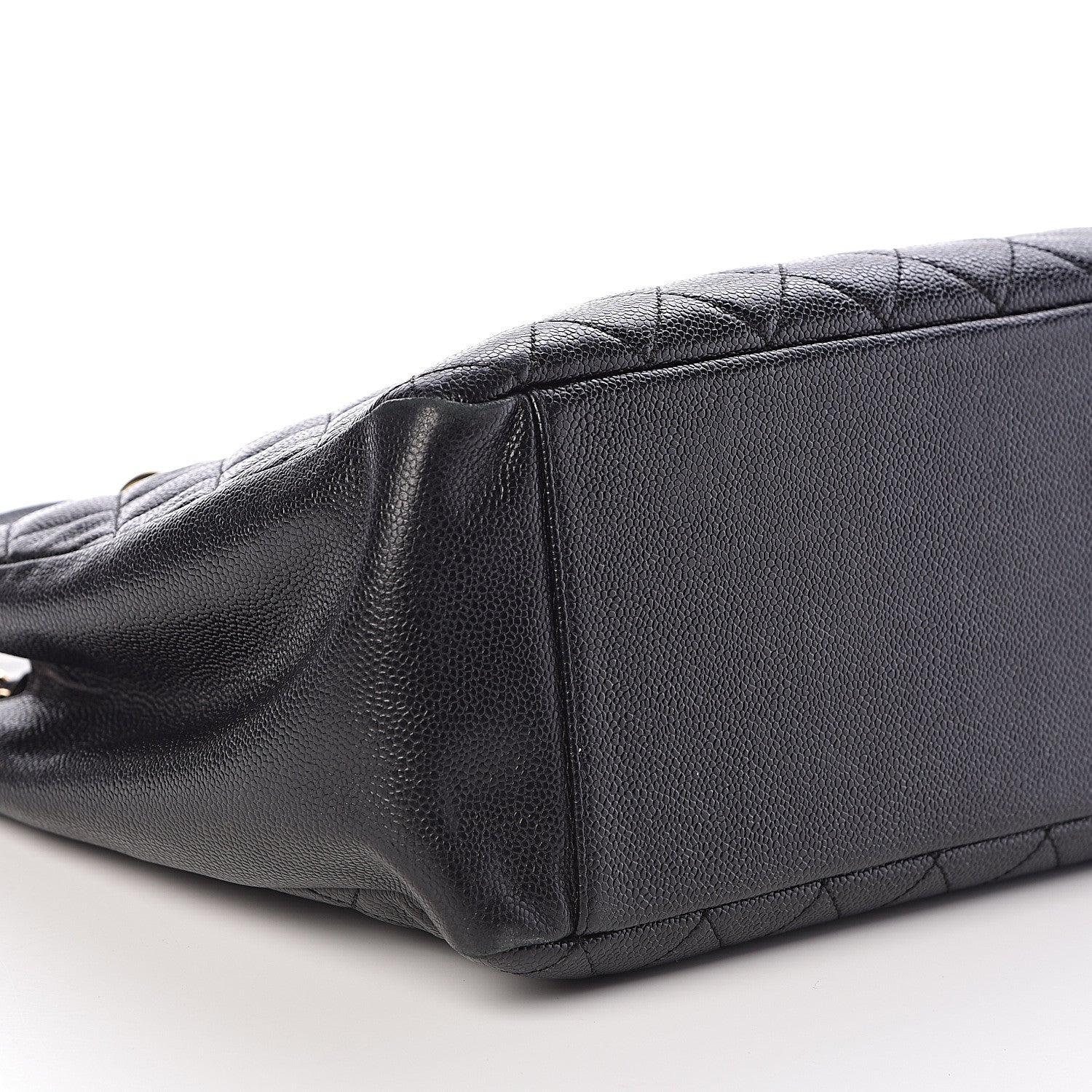 Chanel Caviar Quilted Grand Shopping Tote GST Black 9 of 10
