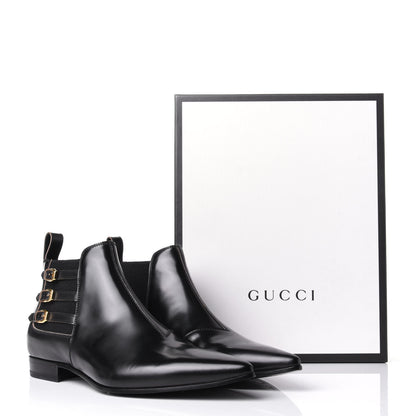 Gucci Cordovan Lux Mens Ankle Boots 12 Black 11 of 11