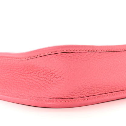 Hermes Taurillon Clemence Allegro Evelyne TPM Rose Azalee Rose Confetti 9 of 11