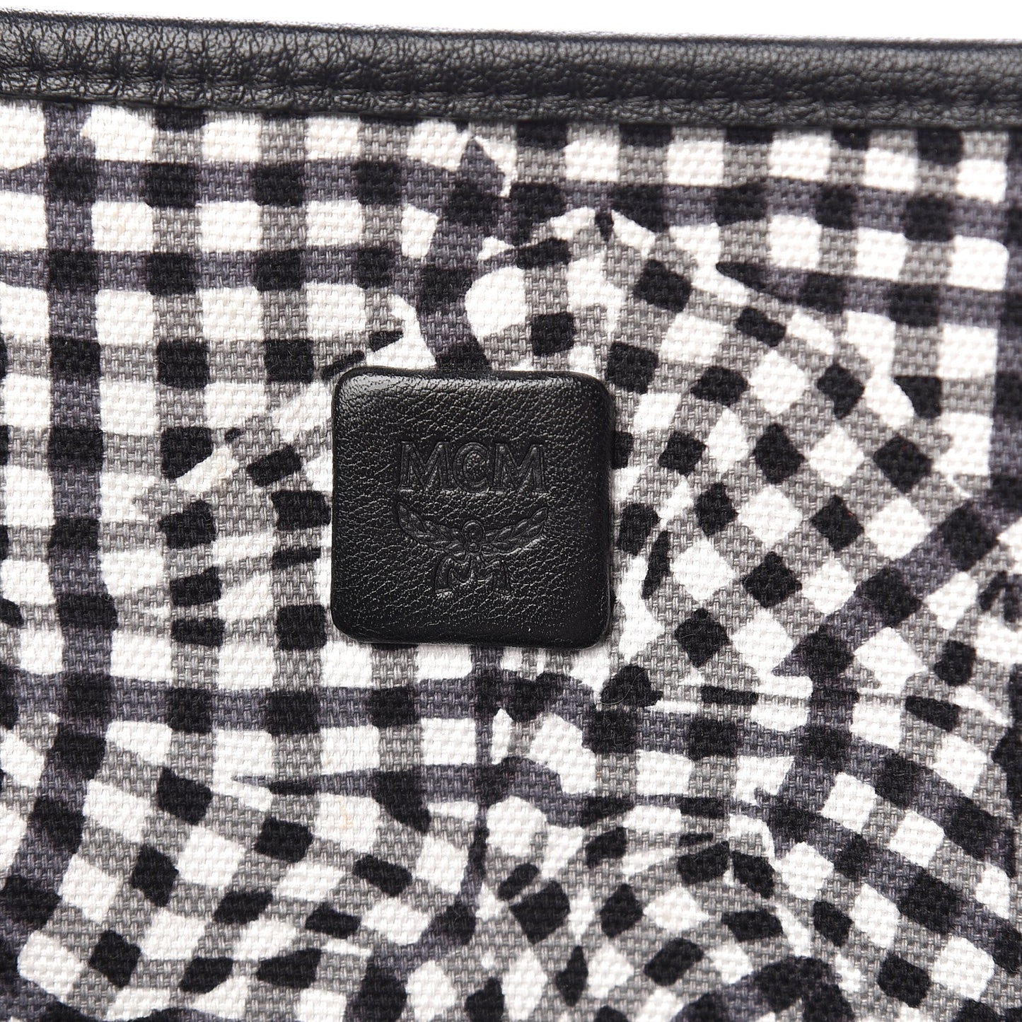 Visetos Medium Reversible Shopper Tote Black