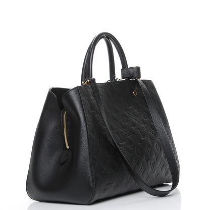 Louis Vuitton Empreinte Montaigne GM Black 4 of 8