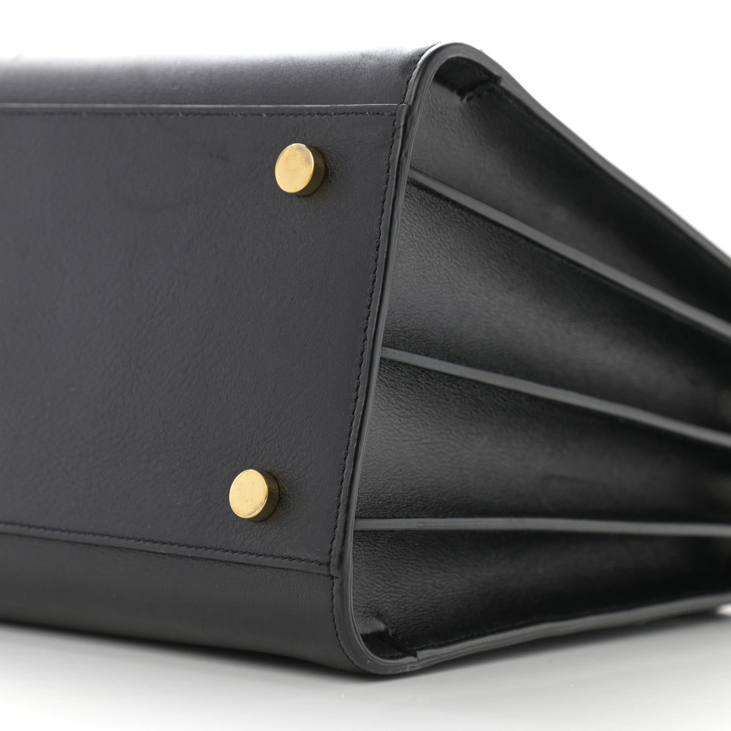 Calfskin Small Sac De Jour Black