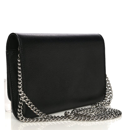 Fendi Vitello Cruise F is Fendi Wallet on Chain Black 3 of 17