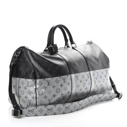 Louis Vuitton Monogram Split Keepall Bandouliere 50 2 of 12