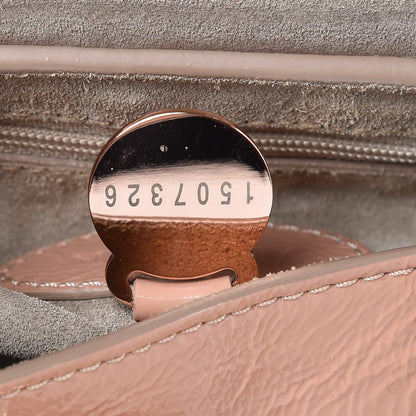 Mulberry Wrinkled Patent Small Bayswater Plaster Pink 7 of 9
