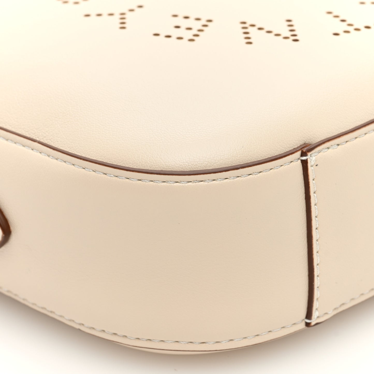Alter Nappa Logo Small Camera Bag Pure White