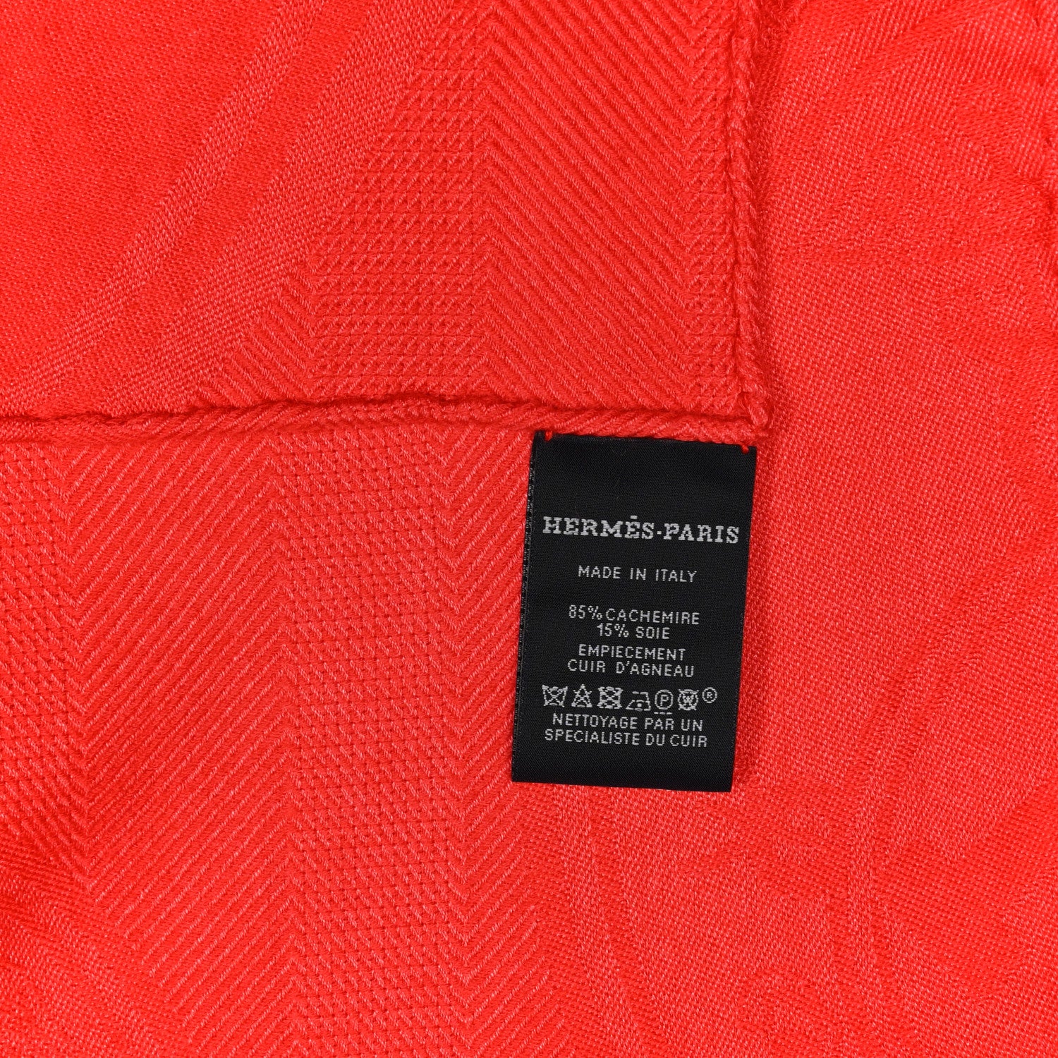 Hermes Cashmere Silk New Libris Poncho Grenadine 2 of 3